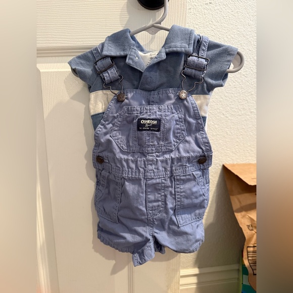 OshKosh B’gosh Baby Boy Outfit Set (6M) - Picture 1 of 8